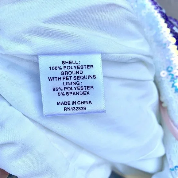 NWT $288 NBD Amethyst Sequin Side Slit Sleeveless Column Maxi Gown Dress M - Picture 10 of 12